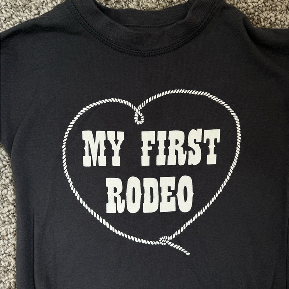 'My First Rodeo' Baby romper - Picture 2 of 2